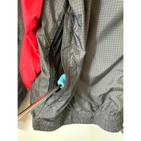 Hurley Men's 90s Jack Windbreaker Jacket Full Zip Gray Sz XL Lightweight Casual - Picture 6 of 16